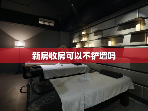 新房收房可以不鏟墻嗎