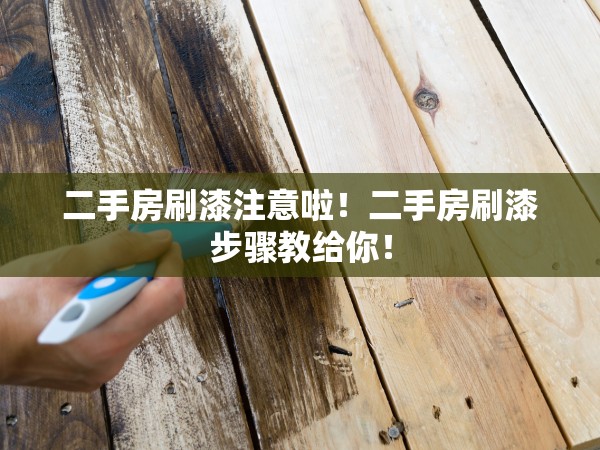 二手房刷漆注意啦！二手房刷漆步驟教給你！