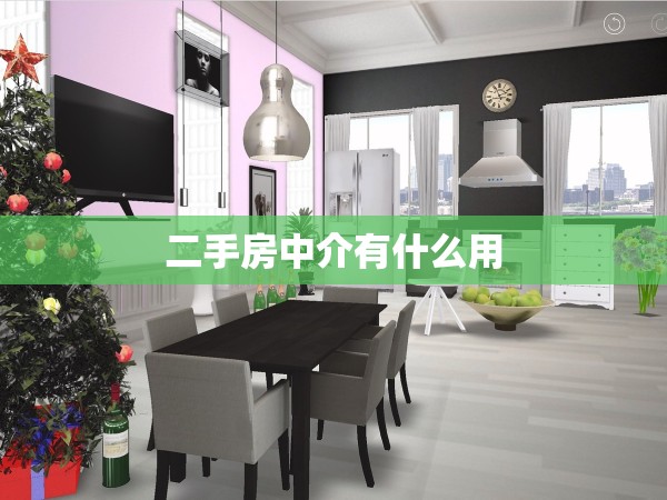 二手房中介有什么用