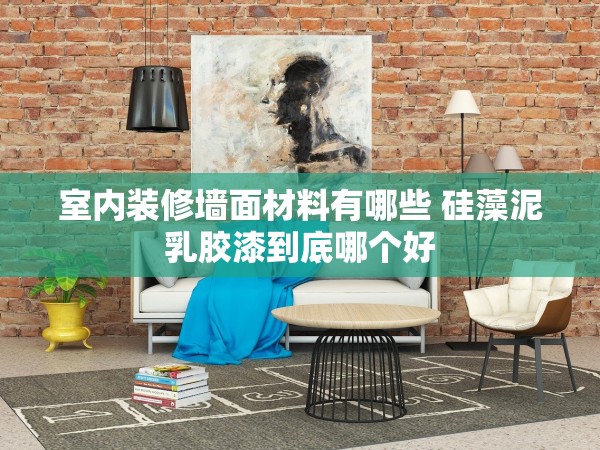 室內(nèi)裝修墻面材料有哪些 硅藻泥乳膠漆到底哪個(gè)好